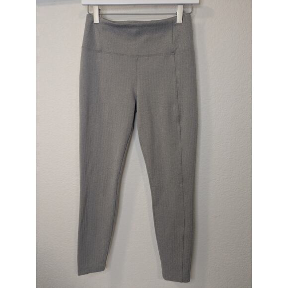 ATHLETA Delancey Herringbone Tights Work Pants Beige Womens Size Small - Picture 7 of 8